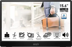 Портативный монитор MSI Pro MP161