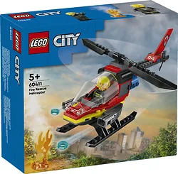 Конструктор LEGO City 60411 Пожарно-спасательный вертолет Конструктор LEGO City 60411 Пожарно-спасательный вертолет