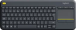 Клавиатура Logitech K400 Plus 920-007145 black (без кириллицы) Клавиатура Logitech K400 Plus 920-007145 black (без кириллицы)