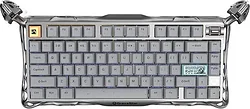 Клавиатура Gravastar Mercury K1 Pro Silver Gray GravaStar x Kailh Speedy Mint Клавиатура Gravastar Mercury K1 Pro Silver Gray GravaStar x Kailh Speedy Mint