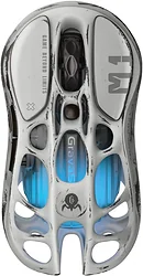 Игровая мышь Gravastar Mercury M1 Pro Battle Worn Edition Silver Mist