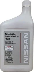 Трансмиссионное масло Nissan ATF Matic D (999MP-AA100P) 0.946л