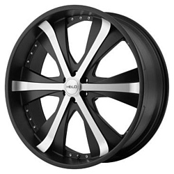 Helo HE869 9.5x24/6x135 D87.1 ET30 Satin Black Machined