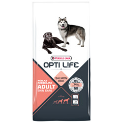 Opti Life (12.5 кг) Skin Care Adult Maxi & Medium
