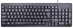 Клавиатура Ritmix RKB-155 black USB