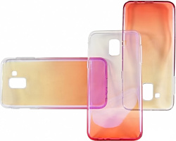 Case Rainbow для Samsung Galaxy J6 (розовый)