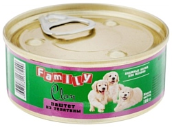 CLAN (0.1 кг) 24 шт. Family Паштет из телятины для щенков