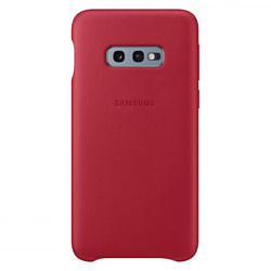 Samsung Leather Cover для Samsung Galaxy S10e (красный)