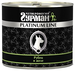 Четвероногий Гурман Platinum line Рубец говяжий в желе (0.5 кг) 1 шт.