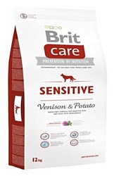 Brit (12 кг) Care Sensitive Venison & Potato