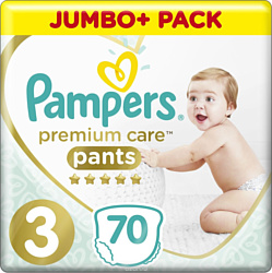 Pampers Premium Care Pants 3 Midi (70 шт)