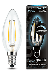 Gauss E14 5 Вт 4100K (103801205-D)