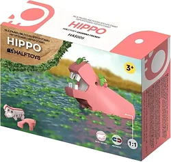 Конструктор Halftoys Animal Бегемот HAS005