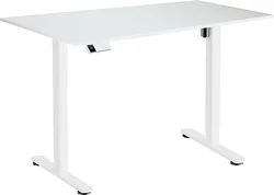Стол для работы стоя ErgoSmart Electric Desk Slim 1380х800х18 мм (альпийский белый/белый)