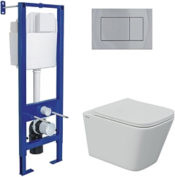 Унитаз Berges Wasserhaus Floe 043369 (с сиденьем)