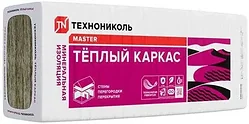 Теплоизоляция ТехноНИКОЛЬ Теплый каркас 1200x610x100мм (0.366м3) Теплоизоляция ТехноНИКОЛЬ Теплый каркас 1200x610x100мм (0.366м3)