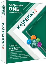 Kaspersky ONE (5 устройств, 1 год, BOX)