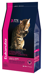 Eukanuba (0.4 кг) Adult Dry Cat Food For Sterilised Cats Weight Control Chicken