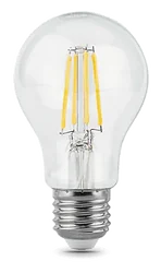 Лампочка Gauss LED Filament A60 E27 8W 4100К (102802208) Лампочка Gauss LED Filament A60 E27 8W 4100К (102802208)