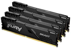 Модуль памяти Kingston FURY Beast KF432C16BBK4/32