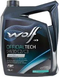 Моторное масло Wolf OfficialTech 5W-30 C2/C3 5л
