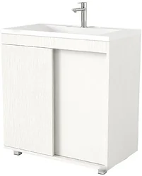 Тумба под умывальник Дабер 013 Andrea Elen 80 Т13.8A.0.5 (белый древесный) Тумба под умывальник Дабер 013 Andrea Elen 80 Т13.8A.0.5 (белый древесный)