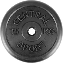Central Sport Обрезиненный 7.5 кг 26 мм