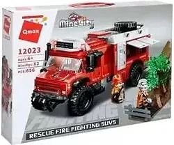 Конструктор Qman 12023 Огнеборцы. Пожар в парке