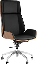 Кресло TopChairs Crown SN A312 8383-29 Walnut Back (черный)