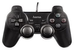 HAMA Controller ''Black Force'' for PS2