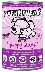 Barking Heads (0.4 кг) 6 шт. Консервы для щенков с курицей Щенячьи деньки