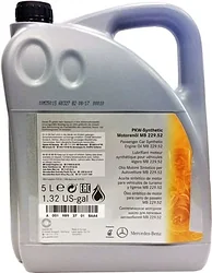 Моторное масло Mercedes MB 229.52 5W-30 5л