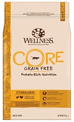 Wellness Cat CORE Sterilised Chicken with Turkey (10 кг)