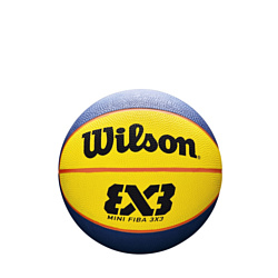 Wilson FIBA 3X3 Mini Rubber Basketball WTB1733XB (3 размер)
