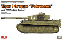 Ryefield Model Tiger I Gruppe Fehrmann 1/35 RM-5005