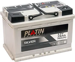 Автомобильный аккумулятор Platin Silver R+ (78Ah) Автомобильный аккумулятор Platin Silver R+ (78Ah)