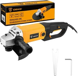 Угловая шлифмашина (болгарка) DEKO DKAG2450-230 Угловая шлифмашина (болгарка) DEKO DKAG2450-230