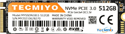 Tecmiyo 512GB MYSSDN813-512GB