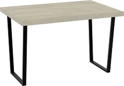 Кухонный стол TMB Loft Слэнд Дуб 1200x600 40 мм (выбеленное дерево)