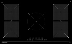 Электрическая варочная панель Meferi MIH905BK Ultra