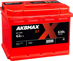 Автомобильный аккумулятор AKBMAX ST L+ (62Ah)