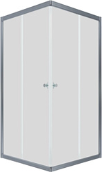 Душевой уголок Triton Вента-Хром-Вельвет 80х80 (без поддона)