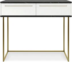 Без зеркала Shtabe Royal 5211 эко (мрамор неро/золото/р.золото)