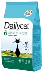 DailyCat (3 кг) Kitten Chicken & Rice