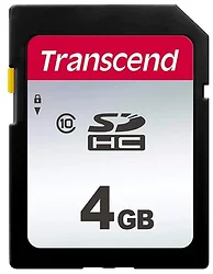 Карта памяти Transcend SDHC 300S 4GB