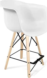 Sheffilton SHT-ST31/S80-1 (белый/прозрачный лак/черный)