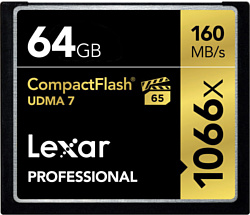 Lexar Professional 1066x CompactFlash LCF64GCRB1066 64GB