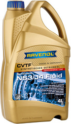 Трансмиссионное масло Ravenol CVTF NS3/J4 Fluid 4л