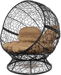 M-Group Апельсин 11520401 (черный ротанг/бежевая подушка) M-Group Апельсин 11520401 (черный ротанг/бежевая подушка)