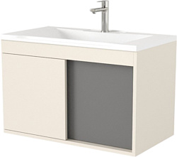 Тумба под умывальник Дабер 014 60 Т14.6.0.19 (бежевый/серый)